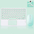 Miniatyrbild 1 av 4: Ipad Keyboard And Mouse Combo, Wireless Bluetooth Keyboard Green  A