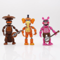 Miniatyrbild 2 av 3: 6pcs Five Nights At Freddy's Building Block Minifigure Toy