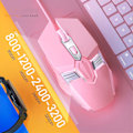 Miniatyrbild 3 av 4: G12 Optical Mouse 6 Keys Usb Interface 3200dpi Macro Programming Mechanical Mouse For Gaming White