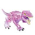 Miniatyrbild 3 av 4: 8pcs Colorful Dinosaur Building Blocks Tyrannosaurus Rex Triceratops Double Crowns Assembled Toy Building Blocks