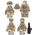 Miniatyrbild 3 av 4: Navy Seals 12 Military Series Building Blocks With Weapons Boy Building Blocks