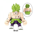 Miniatyrbillede 2 af 4: 4 stk. Dragon Ball Broli Broli Drenge Samlede Byggeklodser Minifigur Børnelegetøj