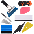 Miniatyrbild 1 av 5: Window Tint Tools Kit, 9 Pcs Protective Film Car Vinyl Wrapping Tint Installing Tool Including Window Squeegee,scraper And Blades1set