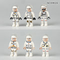 Miniatyrbild 3 av 3: Space Astronaut Building Blocks Minifigure Toys Assembling Toys 6pcs