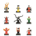 Miniatyrbild 3 av 4: 35 Superhero Building Blocks Dolls Puzzle Assembled Building Blocks Minifigure Boy Toys