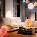 Miniatyrbild 4 av 5: Led Moon Lamp 3d 16 Color Dimmable With Remote Control And Bracket