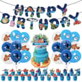 Finding Nemo Havtema Bursdagsfest Dekor Ballong Banner Kaketopp Sett