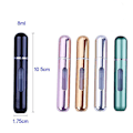 Miniatyrbild 4 av 4: 8ml Portable Mini Refillable Perfume Bottle With Spray 5ml orange
