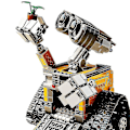 Miniatyrbild 2 av 4: Robot High-tech Diy Building Block Creative Electric Doll Model Compatible With Children's Educational Toys