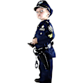 Pikkukuva 3 / 4: Ylellinen poliisiasu ja Halloween-roolileikkisetti. M