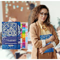 Miniatyrbild 2 av 4: Colorful Weekly & Monthly Goal Setting Planner, Notepad blue
