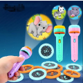 Miniatyrbild 1 av 5: Baby Sleeping Story Book Flashlight Projector Torch Lamp Toy Blue