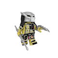 Miniatyrbillede 3 af 4: 8 stk. Predator Alien Samlede Byggeklodser Minifigurer Pædagogisk Legetøj til Børn