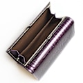 Miniatyrbillede 3 af 5: Mode Læder Damepunge Lang Damepung Clutch Pengepung Telefonpung Kortholder Red