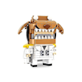 Miniatyrbild 1 av 4: One Piece Building Blocks Toy Luffy Zoro Figure Naruto Building Blocks Kakashi  Block Cube Toy Small Particles Children Puzzle 22