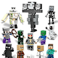 Miniatyrbild 1 av 4: 13pcs Figures My World Assemble Building Blocks