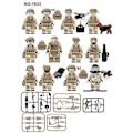 Miniatyrbild 4 av 4: Navy Seals 12 Military Series Building Blocks With Weapons Boy Building Blocks