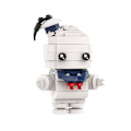 Miniatyrbild 2 av 3: Brickheadz Mini Cartoon Character Mummy Building Blocks Set Ghost Hunting Team Sickle Man Bricks Diy Toy For Children Xmas