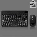 Miniatyrbild 1 av 4: Ipad Keyboard And Mouse Combo, Wireless Bluetooth Keyboard black C