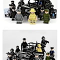 Miniatyrbild 3 av 5: 12pcs Special Police Minifigure Building Block Doll Small Particle Assembled Doll Toy