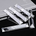 Miniatyrbild 3 av 4: Glass Rectangle Hanging Crystal Chandelier Prism Drop Pendant In For Lighting 150mm 1 hole