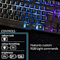 Miniatyrbild 2 av 5: Gaming Keyboard Usb Rgb Wired Rainbow Keyboard, Specially Designed For Gamers