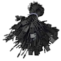 Miniatyrbild 1 av 4: 100pcs Nylon String Hang Tag Fasteners Black 1000pcs