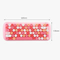 Miniatyrbild 4 av 4: Mofii Wireless Mini Candy Keyboard Mouse Combo Set Mix Color 2.4g Pink