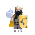 Miniatyrbild 2 av 5: 8pcs Game Blocks Of The Rights Of The King Soldier Series With Weapons And Shields Blocks Minifigures
