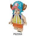 Miniatyrbild 5 av 5: 8pcs One Piece Luffy Sauron Sanji Assembled Building Block Minifigure Toys