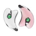 Gua Sha Scraper Facial Massager Face Lifting Slimming Led Light Microcurrent Devices A10 pink
