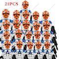 Miniatyrbild 3 av 4: 21 Pieces Of New Star Strom Wars Clone Trooper Compatible With 9488 Building Blocks Children's Toys