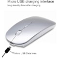 Miniatyrbild 3 av 4: Rechargeable Bluetooth Wireless Mouse For Macbook/macbook Air/pro/ipad Silver