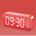 Miniatyrbild 1 av 4: Multifunctional Led Digital Alarm Clock, Bluetooth Speaker, Bedside Desktop Luminous Electronic Music