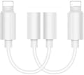 3.5mm Headphone, Adapter Earplug Adapter Jack 2 Pieces, Easy To Use, Compatible With Compatible With Apl Iphone 11 Pro Max X/xs/max/xr 7/8/8 Plus Plug
