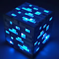 Pikkukuva 2 / 4: Minecraft Torch -lataus kaivosmieslamppu, värinvaihtava pullomallilelu, soihtu yövalo RED