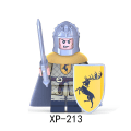 Miniatyrbild 3 av 5: 8pcs Game Blocks Of The Rights Of The King Soldier Series With Weapons And Shields Blocks Minifigures