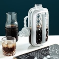 Miniatyrbild 3 av 5: Reusable Silicon Clear Ball Ice Maker Maker Mold Bottle Kettle 2 In 1 Portable Ice Ball Maker White