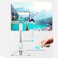 Miniatyrbillede 2 af 3: 3-i-1 Universal Håndholdt Gimbal Stabilisator 360 Graders Rotation Selfie Stick Tripod Med Fyldlys Til Smartphone Iphone Samsung Video With bag