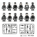 Miniatyrbild 2 av 3: Set Of 22 Minifigures And Jeep   Series Villain Mini Figures Building Block Toys
