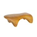 Pikkukuva 2 / 4: Puinen Gua Sha -työkalu, kaavin, terapiahierontalauta, imunestekierron tehostaja Pear Tree Triangular Peacock
