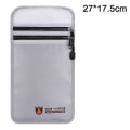 Miniatyrbild 2 av 4: Fireproof Document Bag With Two Pockets Two Zippers,file Storage Bag