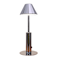 Miniatyrbild 1 av 4: Led Rechargeable Bar Table Lamp Decorative Atmosphere Lamp Three-tone Light Touch Switch Table Lamp Chrome