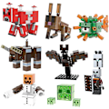 Miniatyrbilde 1 av 4: 8 stk Figurer Sett Minifigurer Actionfigur Leker for Barn Bursdagsfest Gaver Til Voksne Og Barn Gutter Jente