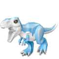 Miniatyrbild 3 av 3: Jurassic World Large Building Block Dinosaur Tyrannosaurus Rex Assembled Toy Puzzle Building Blocks Blue  Tyrannosaurus Rex