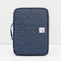 Miniatyrbild 1 av 4: Waterproof Oxfored A4 File Folder Document Bag Business Briefcase Storage Bag For Notebooks Pens Pad Computers Student Gift Dark Blue