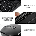 Miniatyrbild 2 av 2: 1 Set Slim Wireless Keyboard And Mouse Cordless Usb Keyboard And Silent Mouse