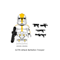 Miniatyrbild 3 av 4: 8pcs Star Wars Building Block Accessories Minifigure Assembly