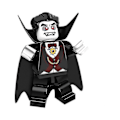 Miniatyrbild 2 av 4: 10 Halloween Building Blocks Minifigure Pumpkin Ghost Skeleton Vampire Little Zombie Zombie