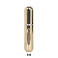 Miniatyrbild 2 av 4: 8ml Portable Mini Refillable Perfume Bottle With Spray 5ml bright gold